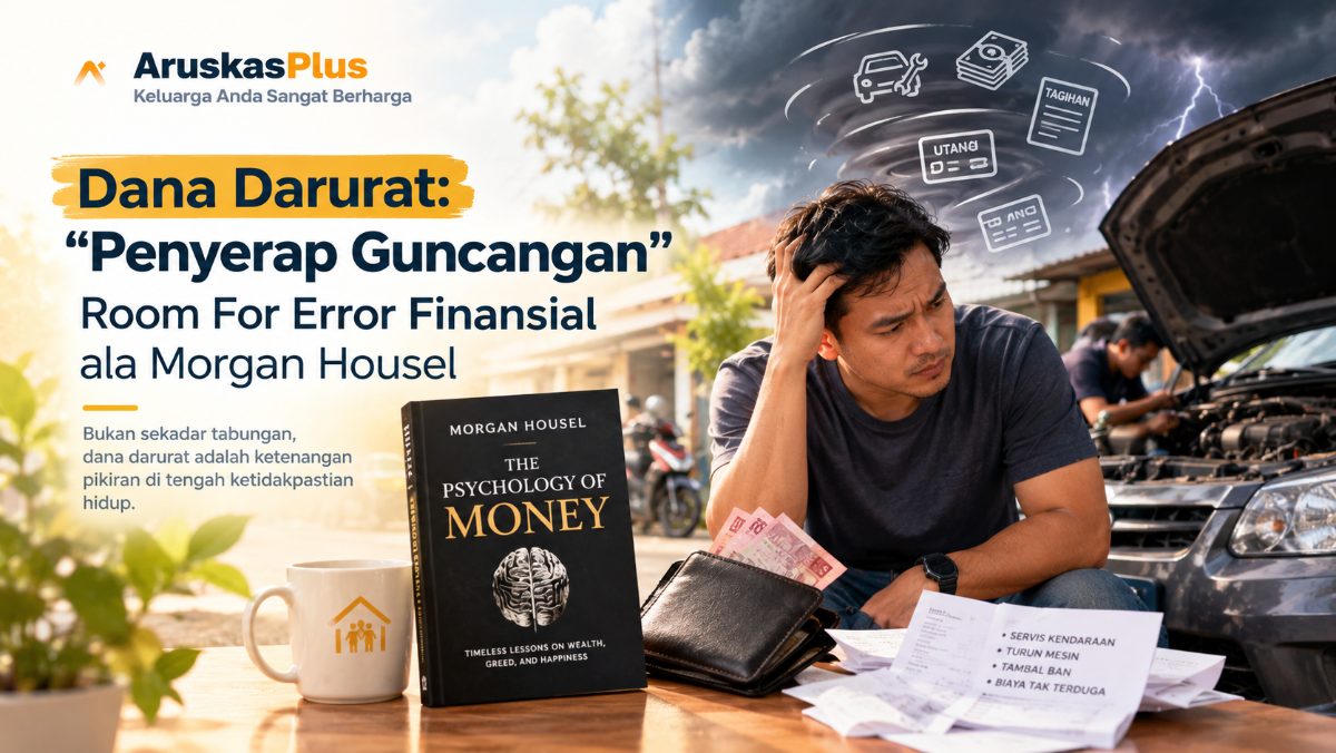 Dana Darurat: "Penyerap Guncangan" Room For Error Finansial ala Morgan Housel