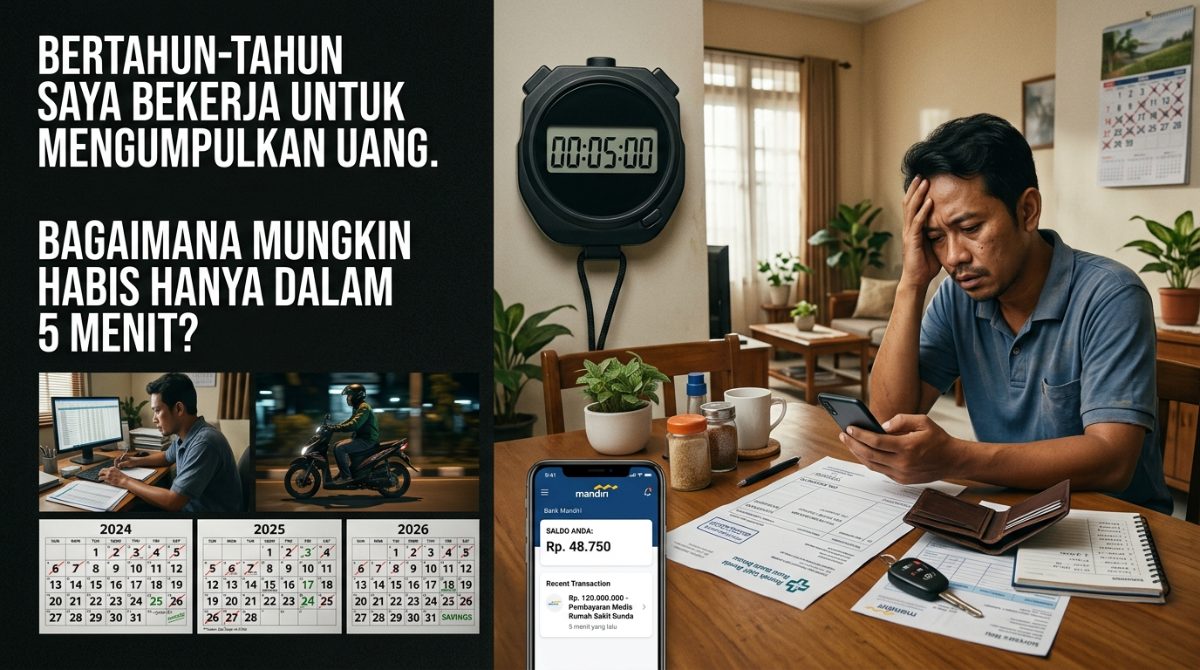 Jebakan Tabungan Nol: Bahaya Ilusi & Solusi Rumus 90:10